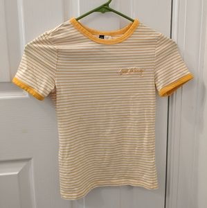 Striped Yellow tshirt